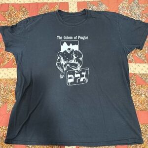 The Golem of Prague Graphic T-Shirt Black XL